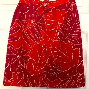 Liz Claiborne floral skirt 4P